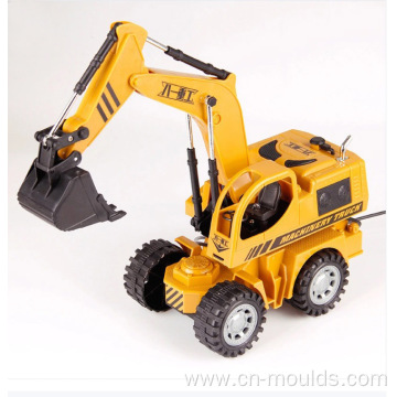 Children's excavator toy mold